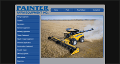 Desktop Screenshot of painterfarmequipment.com